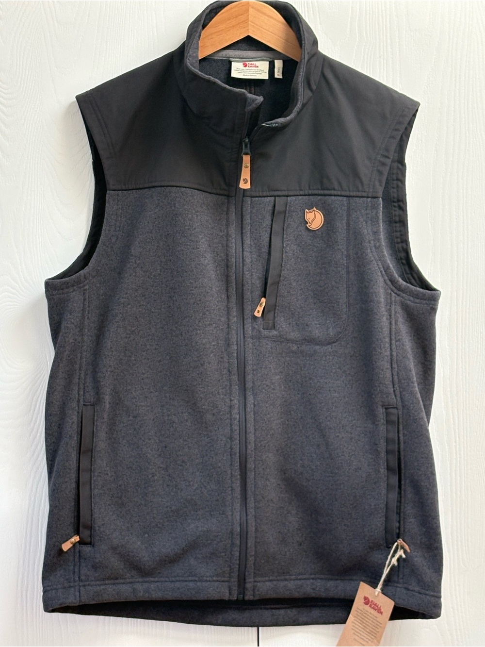 NWT Fjallraven Men's Buck Fleece Vest